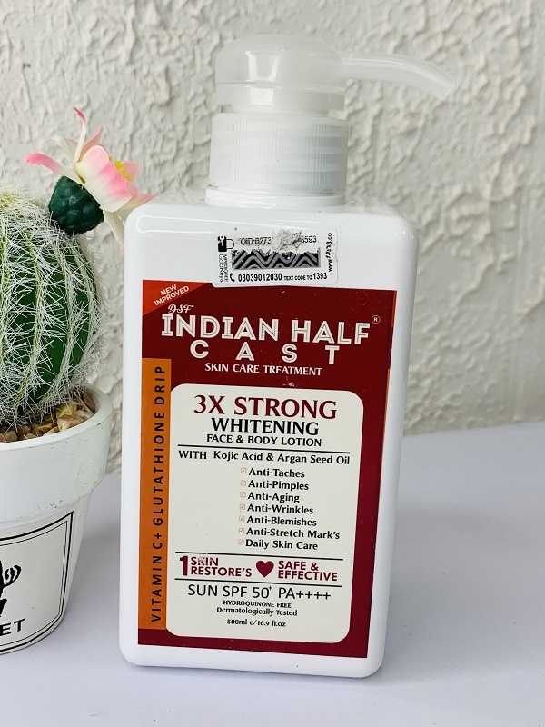 Indian Halfcast lotion