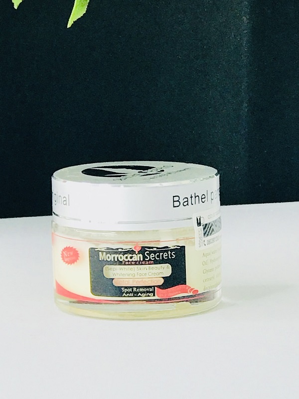 Morroccan Secrets Whitening Face Cream