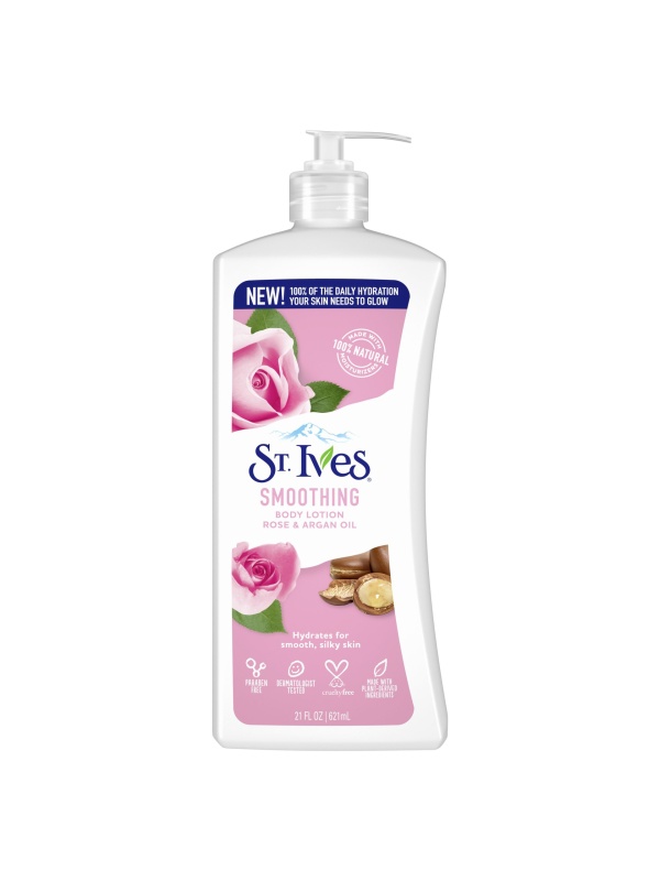 St. Ives smoothing lotion