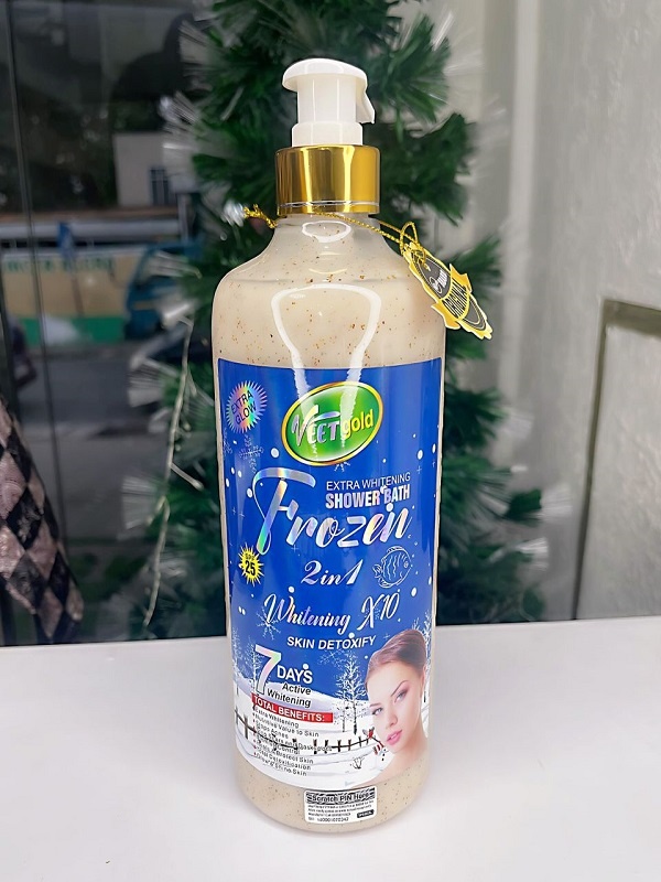 Veet Gold Frozen Shower Bath