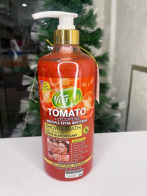 Veet gold Tomato Shower Bath