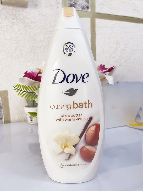 Dove Caring Bath With Warm Vanilla 750ml