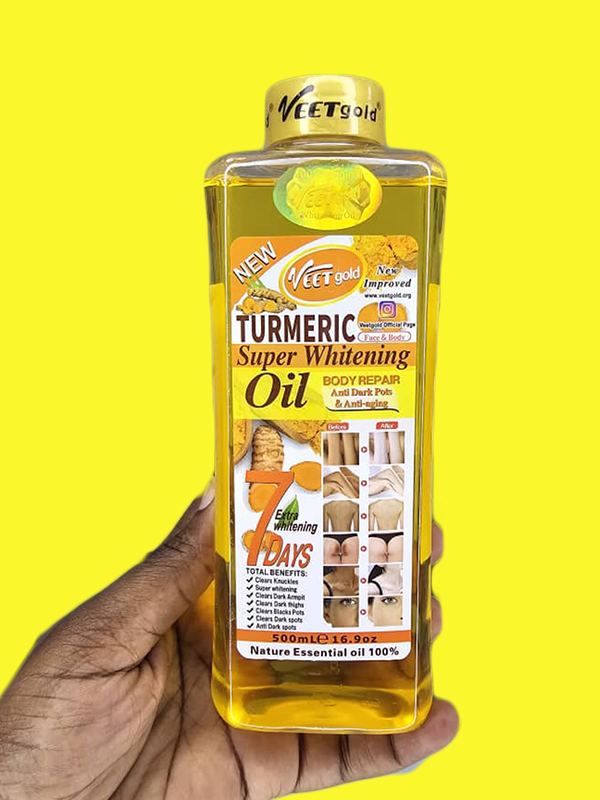 Veet Gold Turmeric Body Oil Small