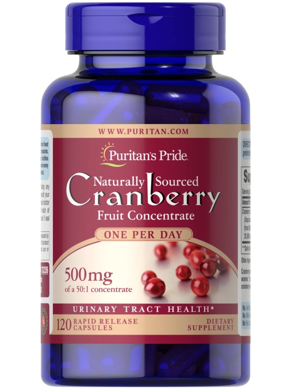 Puritan's Pride Cranberry capsules 120pcs
