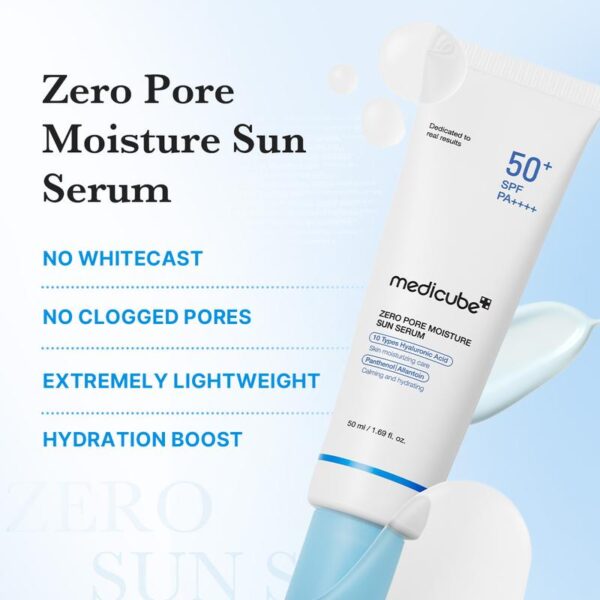 Medicube Zero Pore Moisture Sun Serum