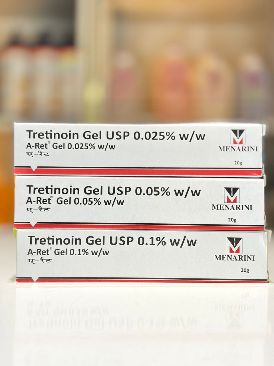 Menarini-Tretinoin-Tube-Gel-0.25-