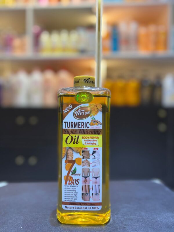 Veet Gold Turmeric Super Whitening Oil 1000ml