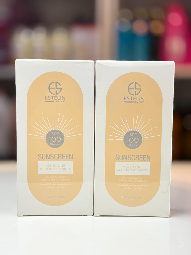 Estelin SPF 100 PA+++ Sunscreen All-in-One