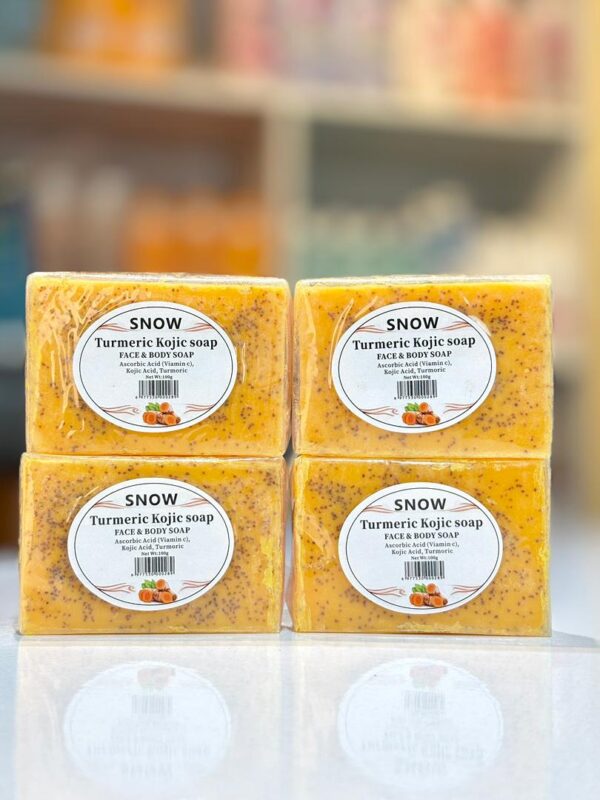 Snow Turmeric Kojie Soap