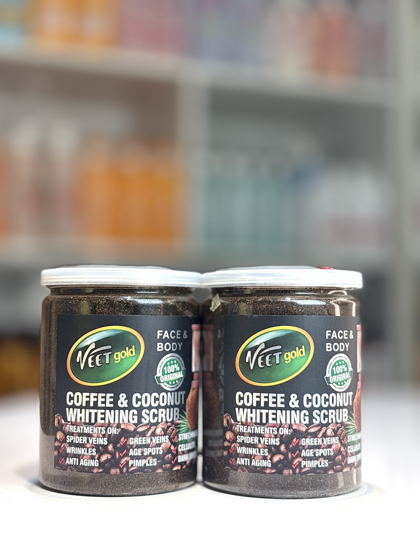 Veet Gold Coffee & Coconut Whitening Scrub (Wholesale)